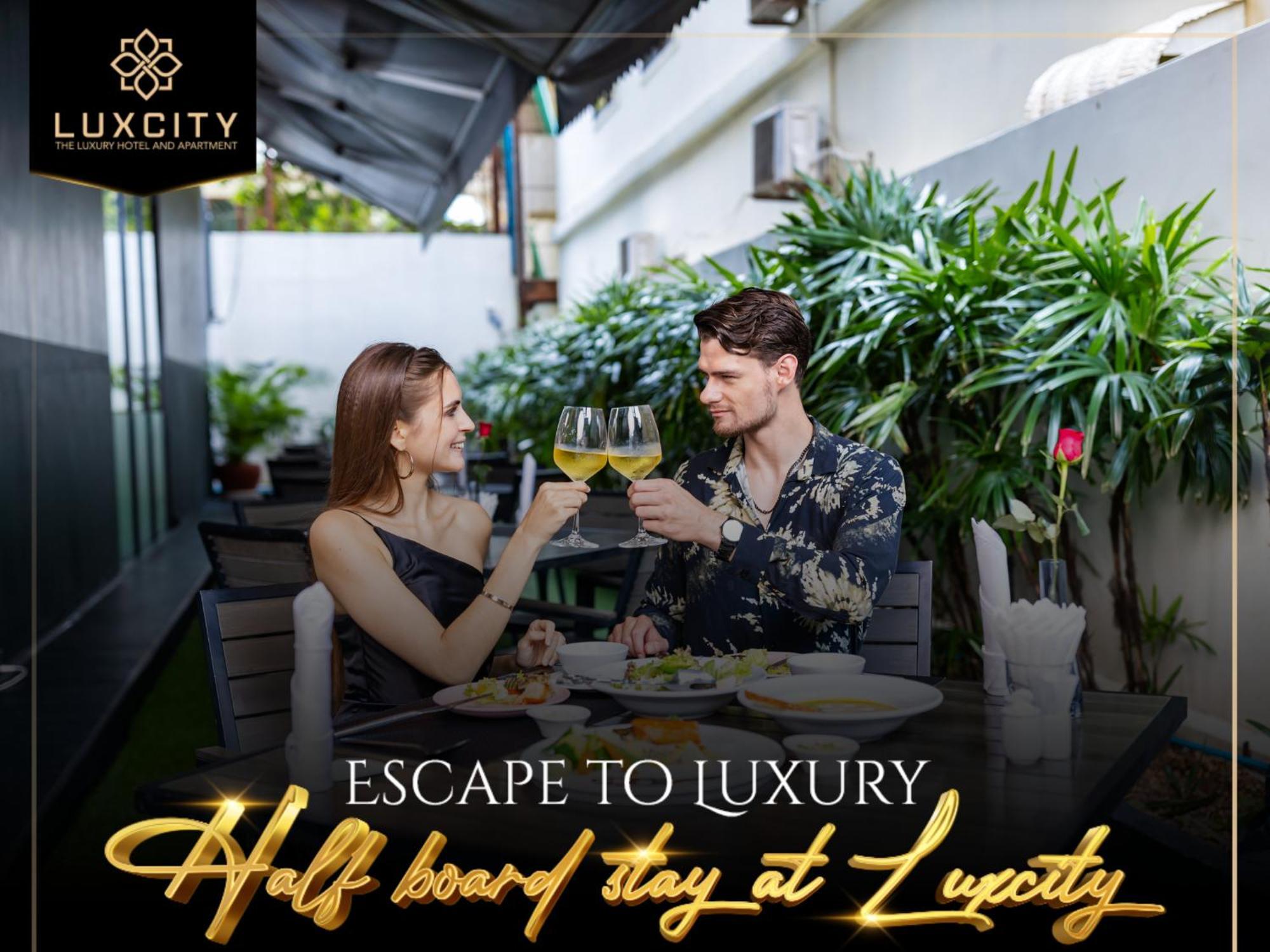 Luxcity Hotel & Apartment Phnom-Penh Buitenkant foto